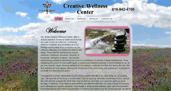 Desktop Screenshot of creativewellnesscenter.com